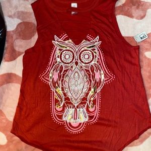 Red or tank NWT size XS